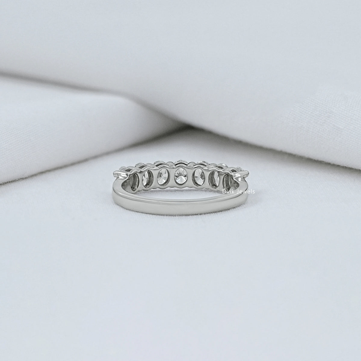 Oval Lab Diamond Seven Stone Ring