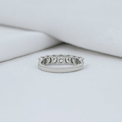 Oval Lab Diamond Seven Stone Ring