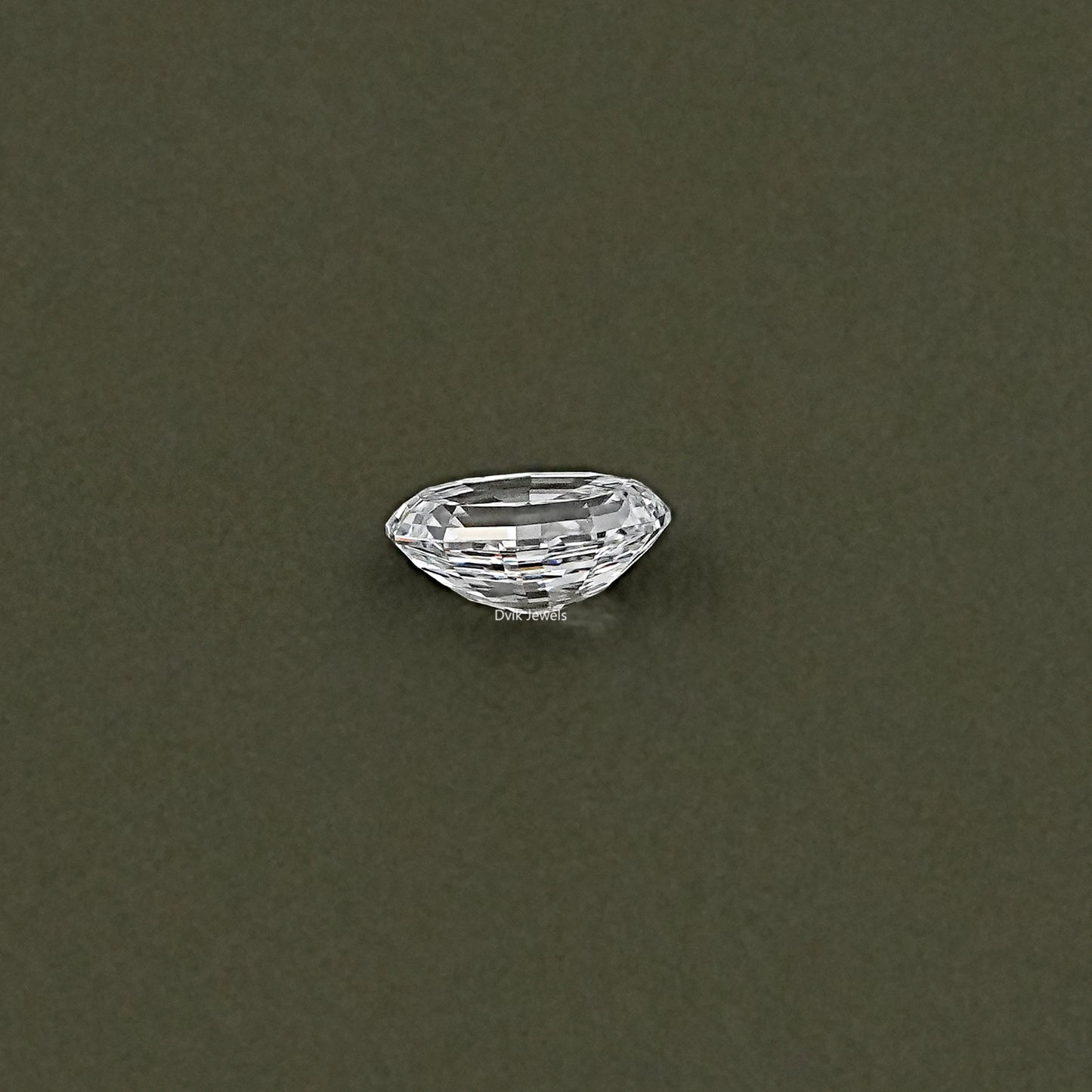 Loose Step Cut Oval Lab Grown Diamond