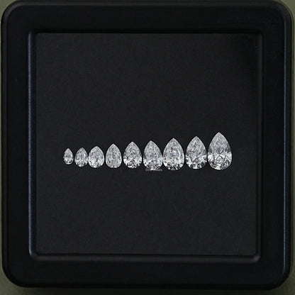 Lab Grown Pear Cut Loose Diamond