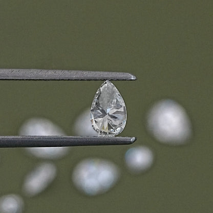 Lab Grown Pear Cut Loose Diamond