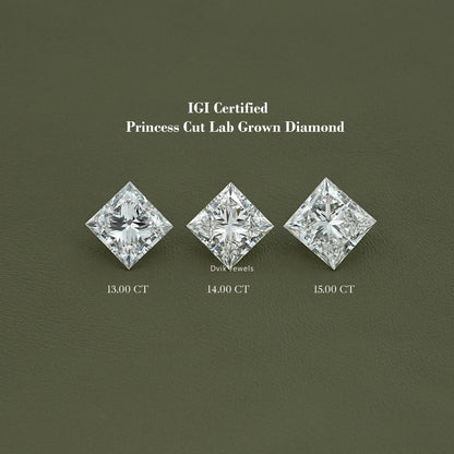 Princess Cut IGI Certified Loose Diamond