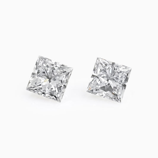 Princess Cut Matching Pair Lab Grown Diamond Matching Pair