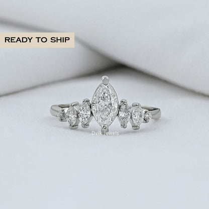 Marquise Diamond Seven Stone Ring