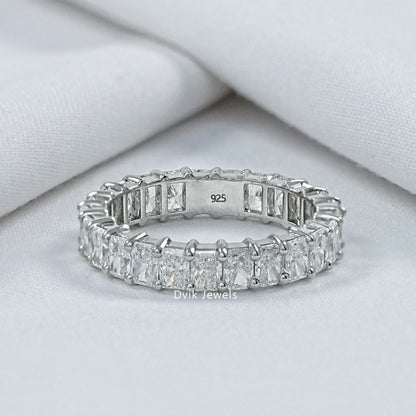 Radiant Cut Lab Grown Diamond Full Eternity Band