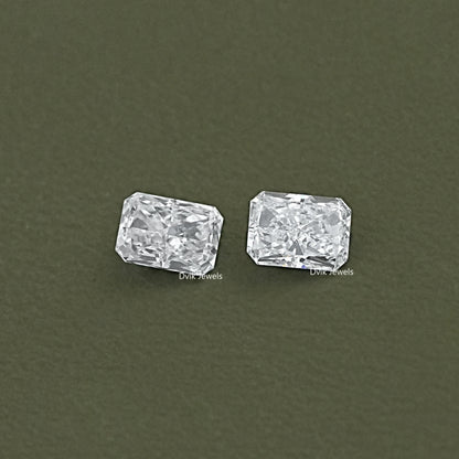 Radiant Cut Lab Diamond Pair