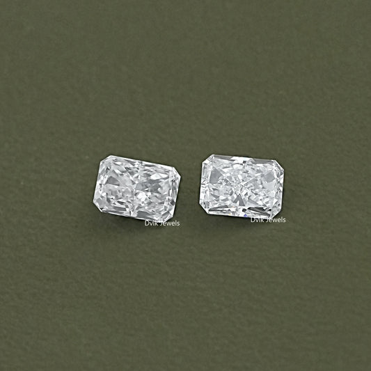 Radiant Cut Lab Diamond Pair