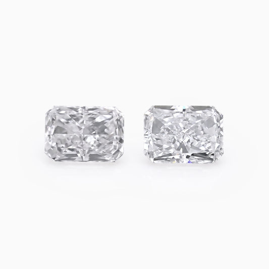 Radiant Cut Lab Diamond Pair Matching Pair