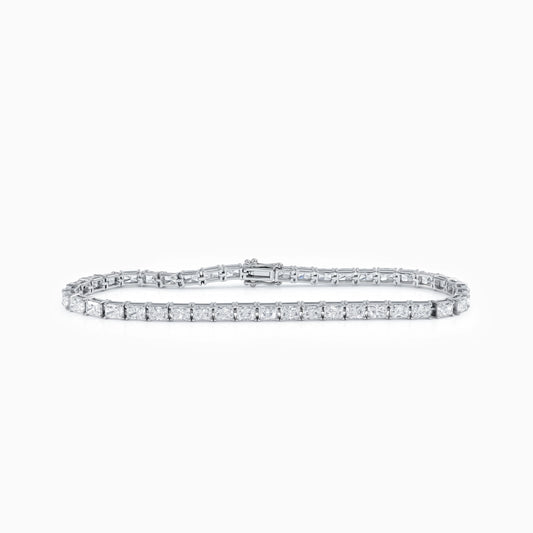 Radiant Cut Lab Diamond Tennis Bracelet Bracelet