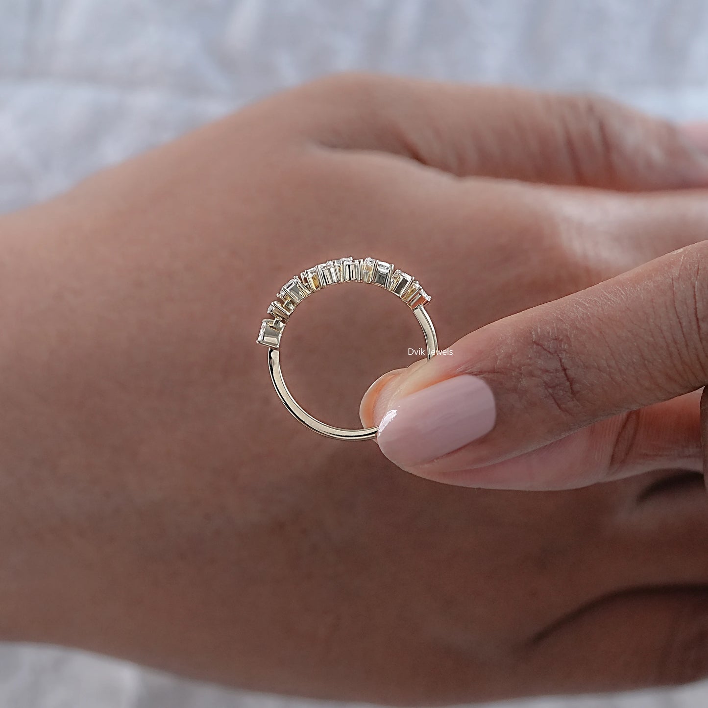 Multi Shape Lab Grown Diamond Bypass Ring
