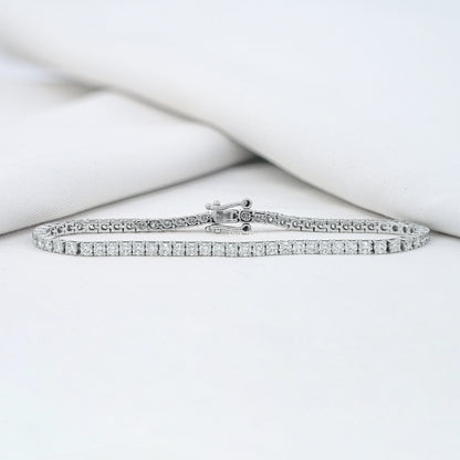 Round Cut Lab Grown Diamond Bracelet Bracelet
