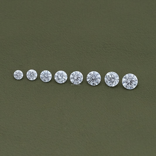 Round Cut Lab Grown Loose Diamond