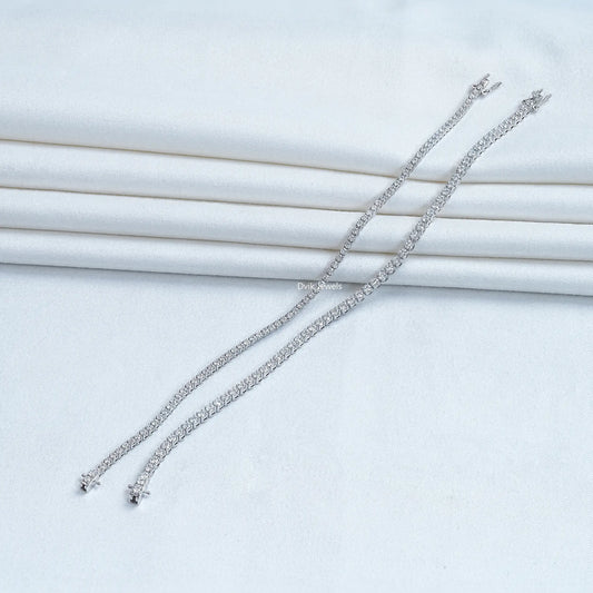 Round Cut Lab Grown Diamond Bracelet