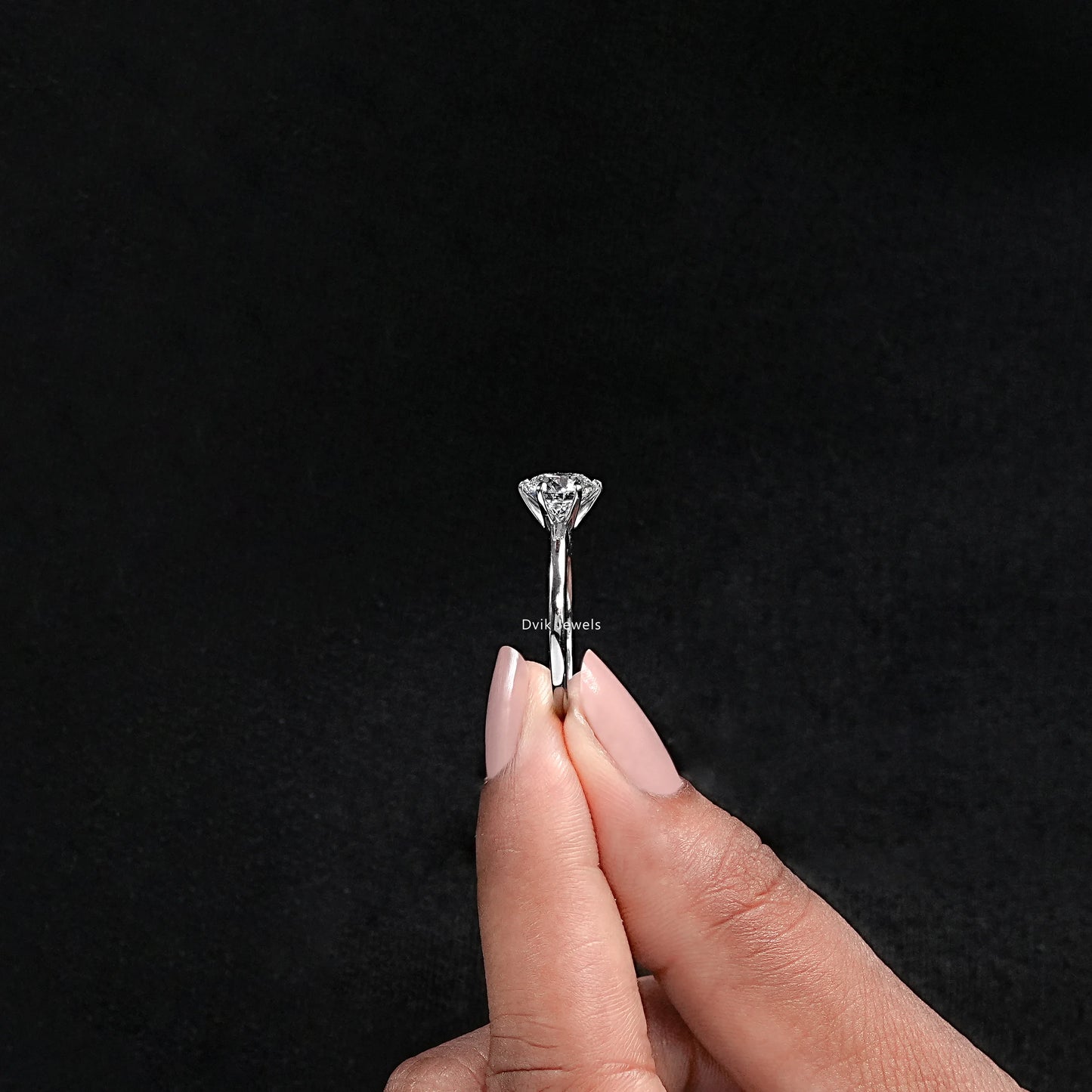 2 Carat Round Cut Diamond Solitaire Proposal Ring