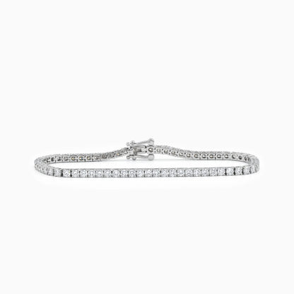 Round Cut Lab Grown Diamond Bracelet Bracelet
