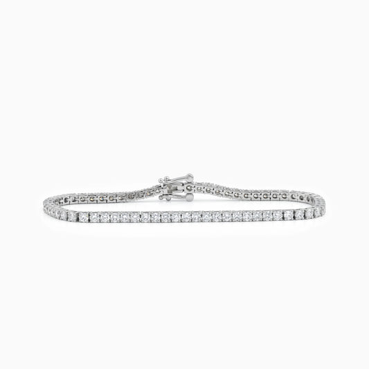 Round Cut Lab Grown Diamond Bracelet Bracelet