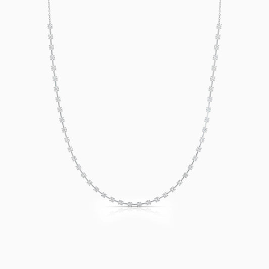 Round Cut Lab Diamond Necklace Necklace