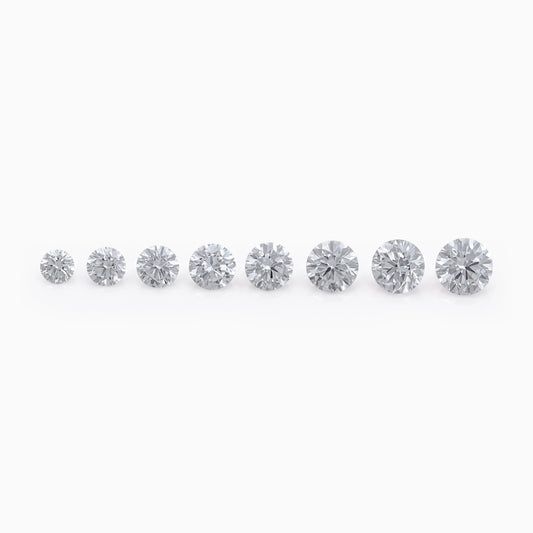 Round Cut Lab Grown Loose Diamond
