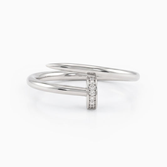 Round Cut Lab Grown Diamond Ring Ring