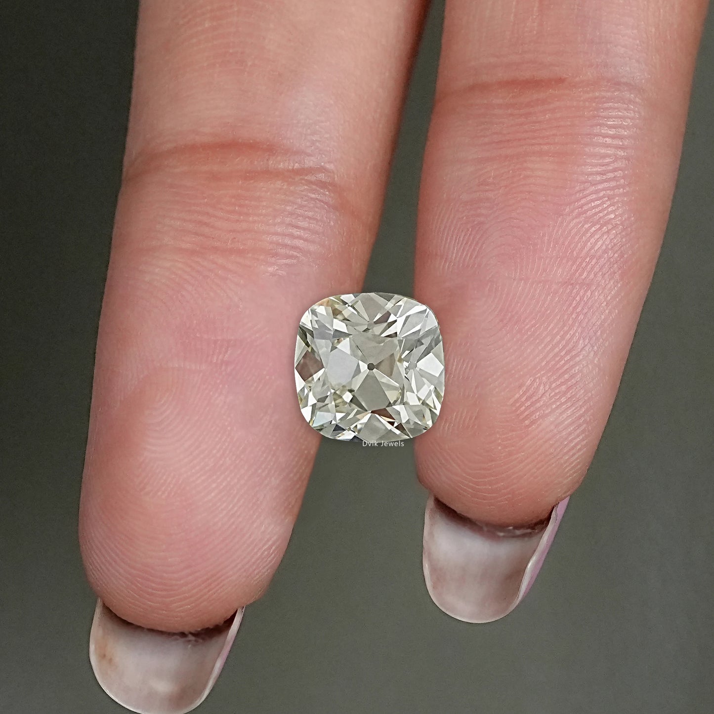 Old Mine Square Cushion Cut Loose Diamond