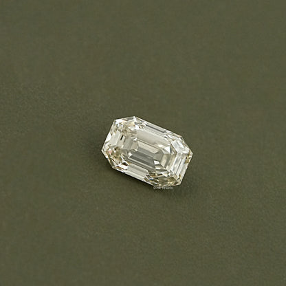 Stunning Old Mine Emerald Cut Lab Loose Diamond