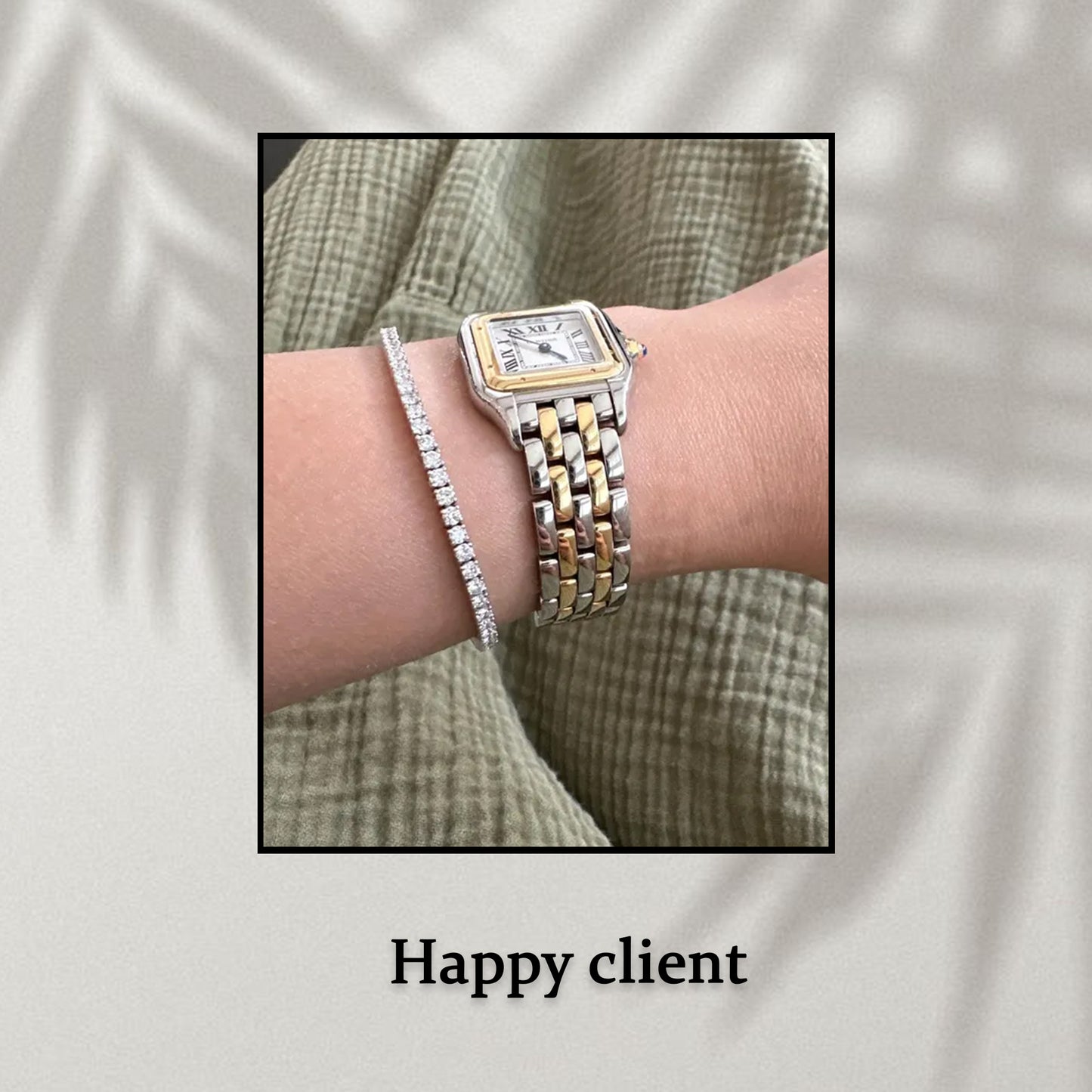 Lab Grown Round Cut Diamond Tennis Bracelet Bracelet