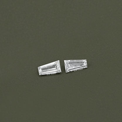 Lab Grown Tapered Baguette Diamond Matching Pair