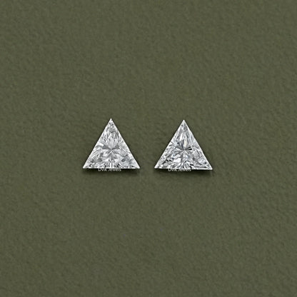 Triangle Cut Lab Loose Diamond Matching Pair