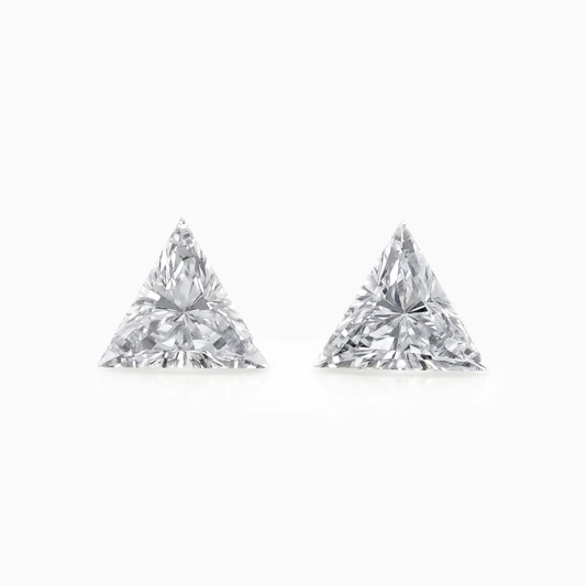 Triangle Cut Lab Loose Diamond Matching Pair Loose Diamond