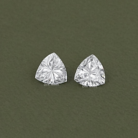 Trillion Shape Lab Diamond Matching Pair