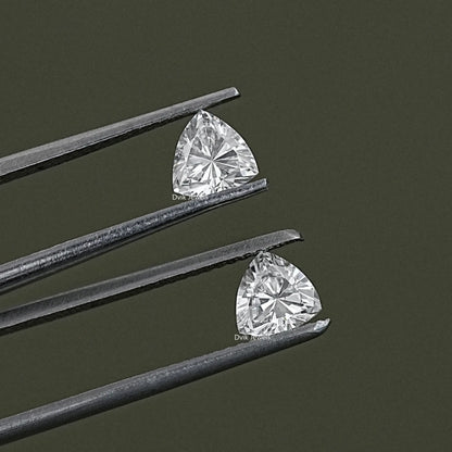 Trillion Shape Lab Diamond Matching Pair