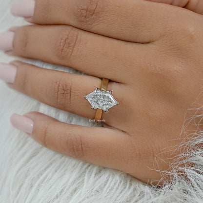 Tulip Set Dutch Marquise Cut Solitaire Ring