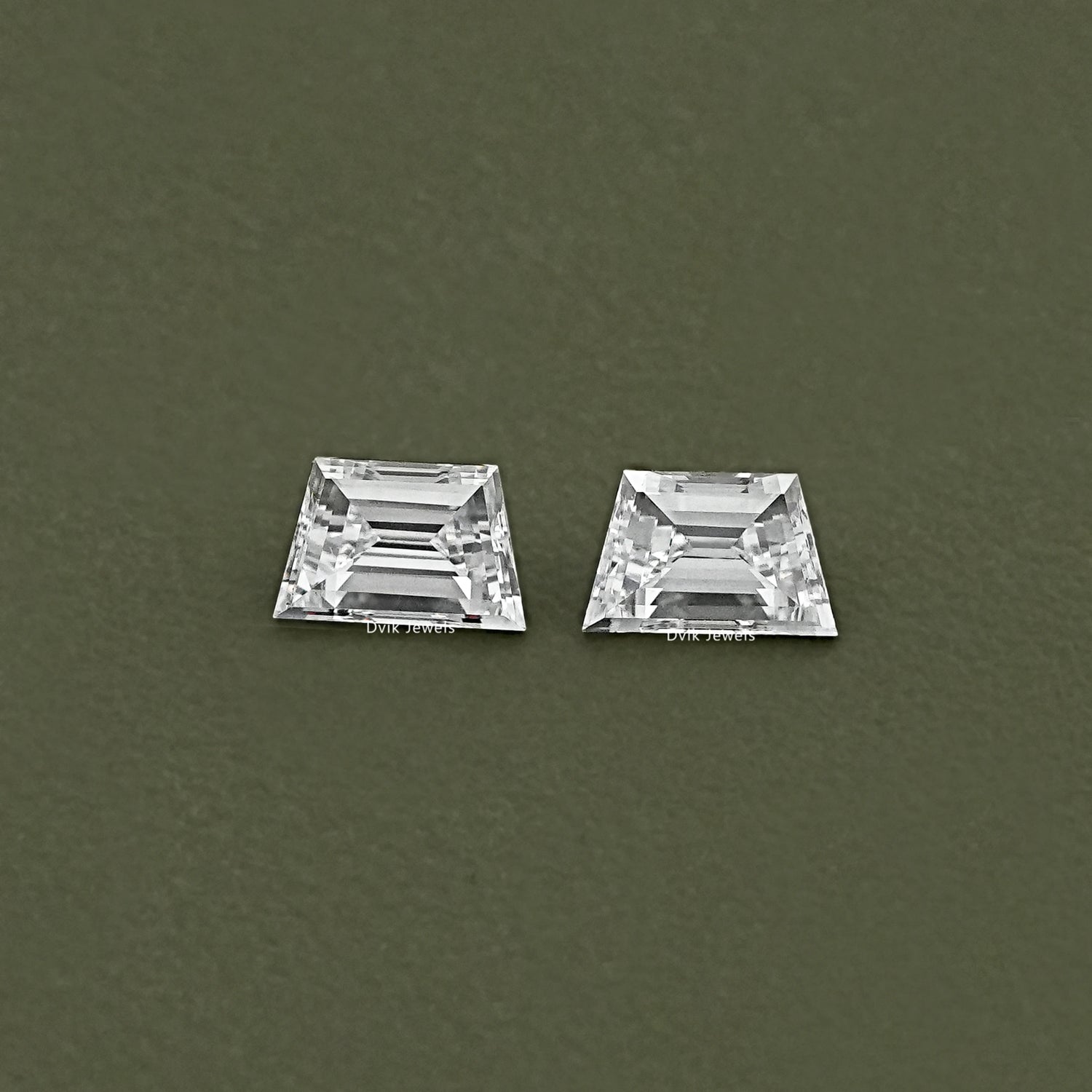 Step Cut Trapezoid Diamond Matching Pair Matching Pair