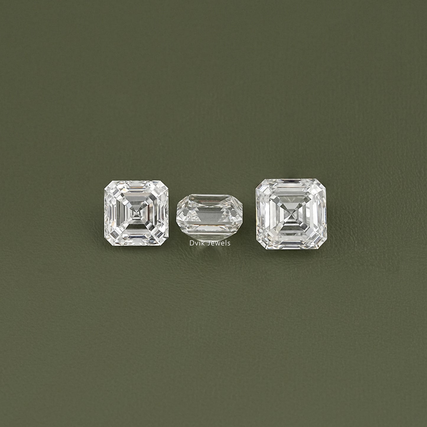 Asscher Cut Lab Grown IGI Certified Loose Diamond Loose Diamond