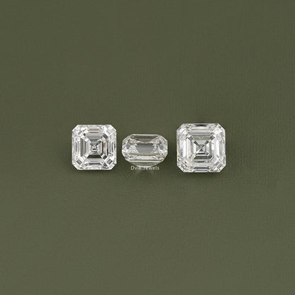 Asscher Cut Lab Grown IGI Certified Loose Diamond Loose Diamond