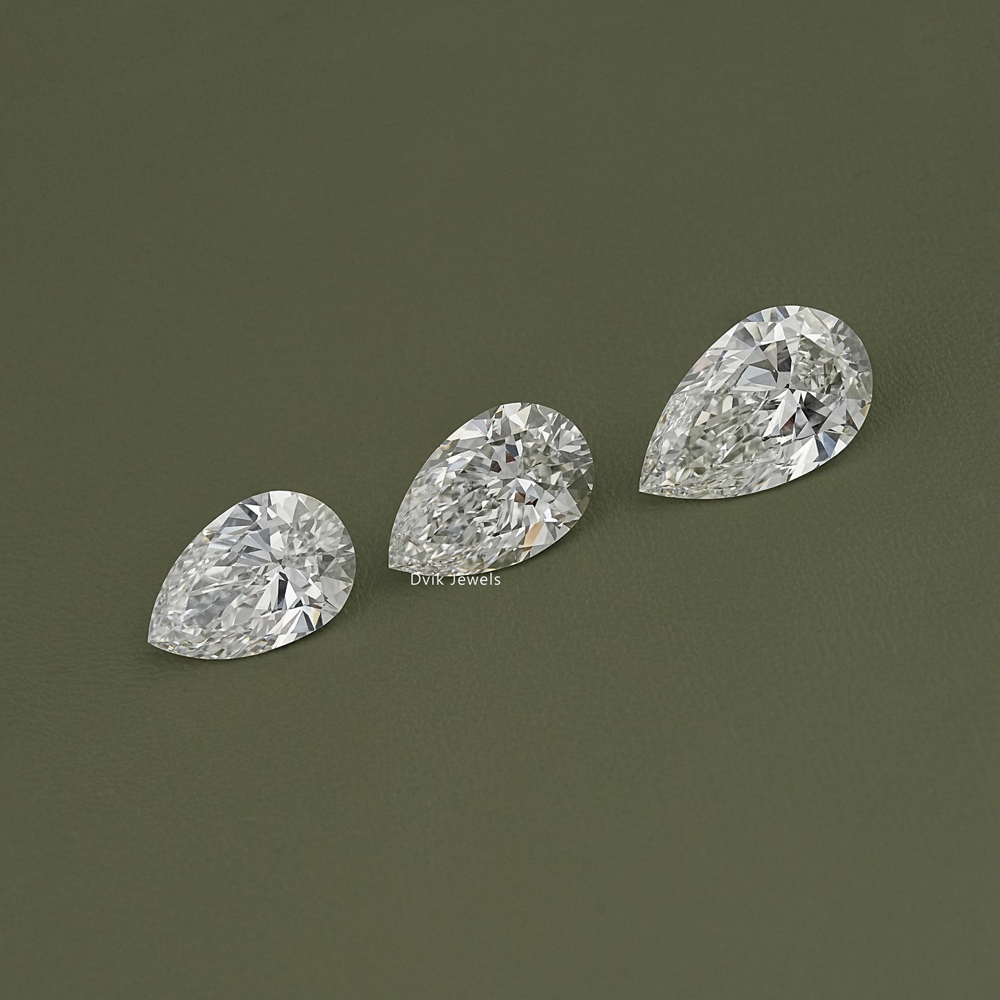 Pear Cut Lab Grown IGI Certified Loose Diamond Loose Diamond