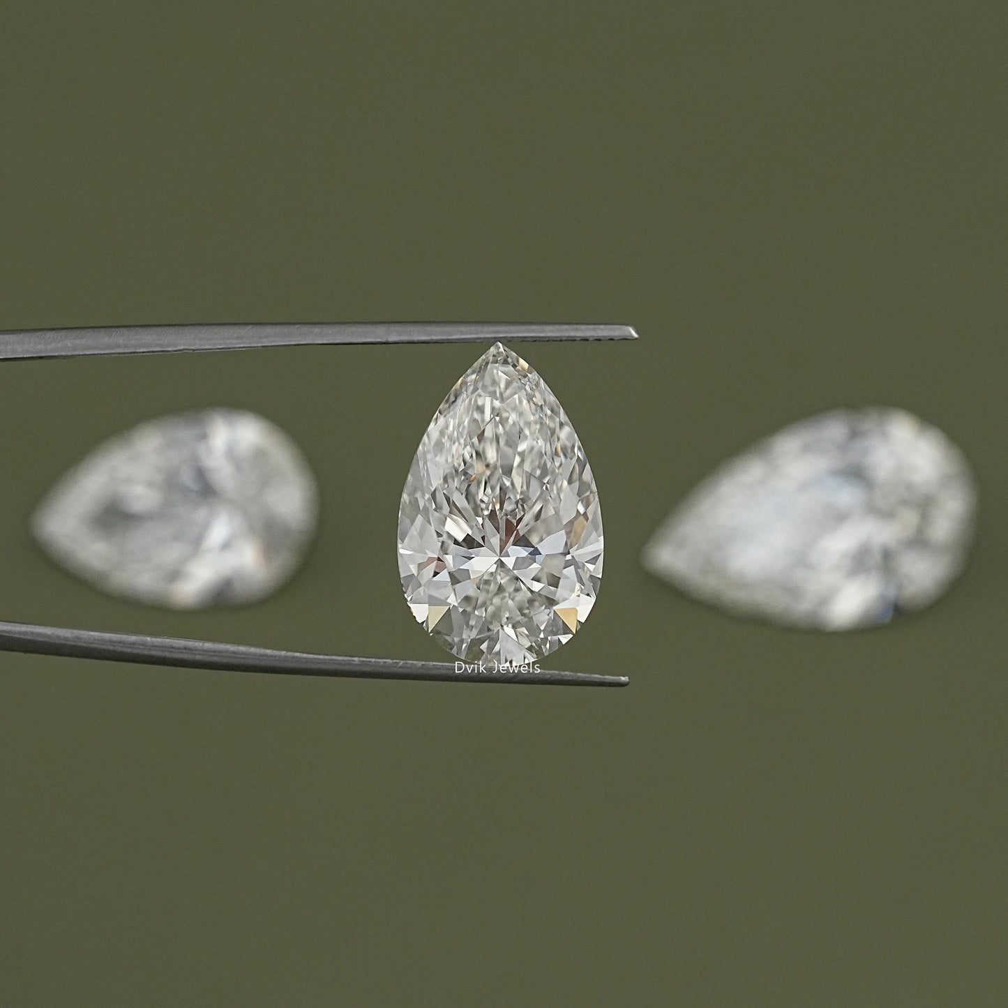 Pear Cut Lab Grown IGI Certified Loose Diamond Loose Diamond