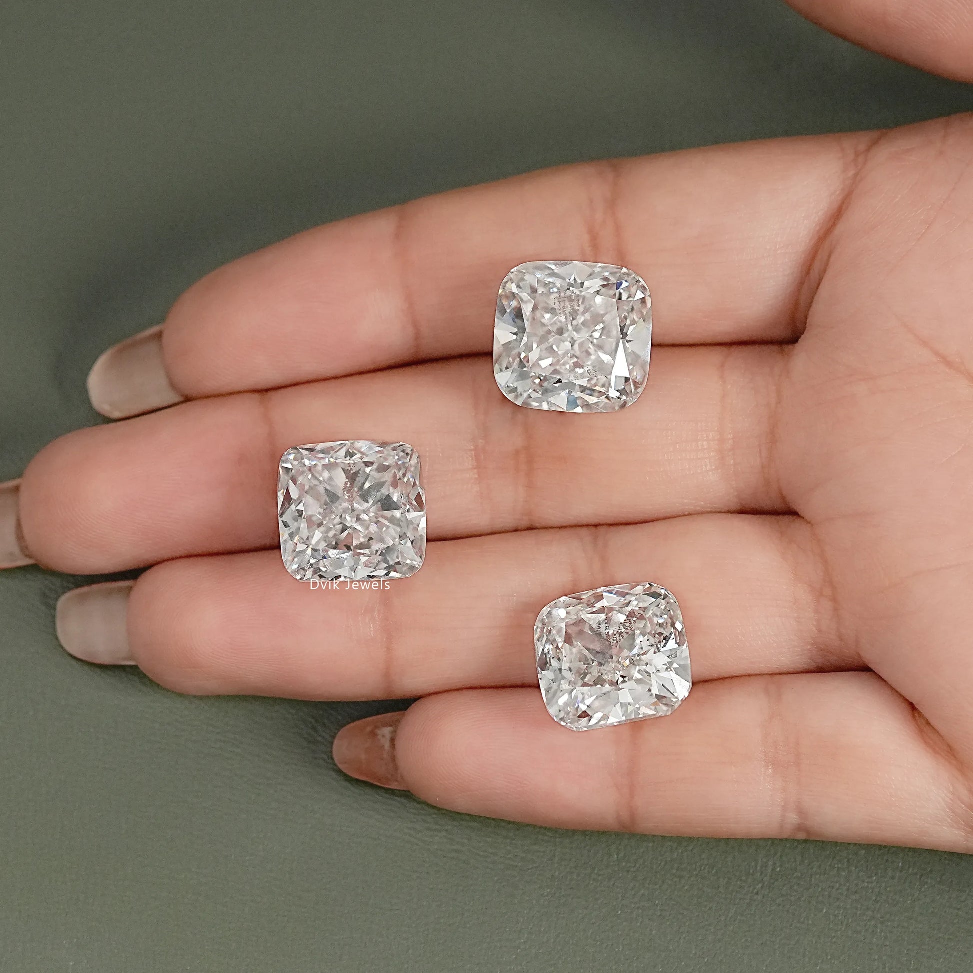 Square Cushion Lab Grown IGI Certified Loose Diamond Loose Diamond