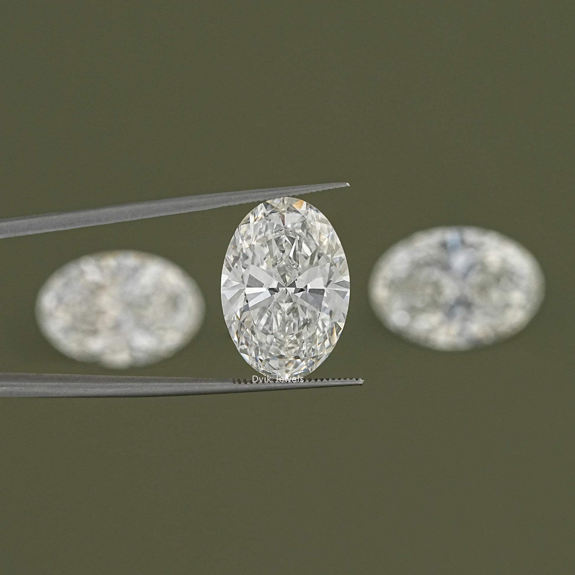 IGI Certified Oval Cut Lab Grown Loose Diamond Loose Diamond