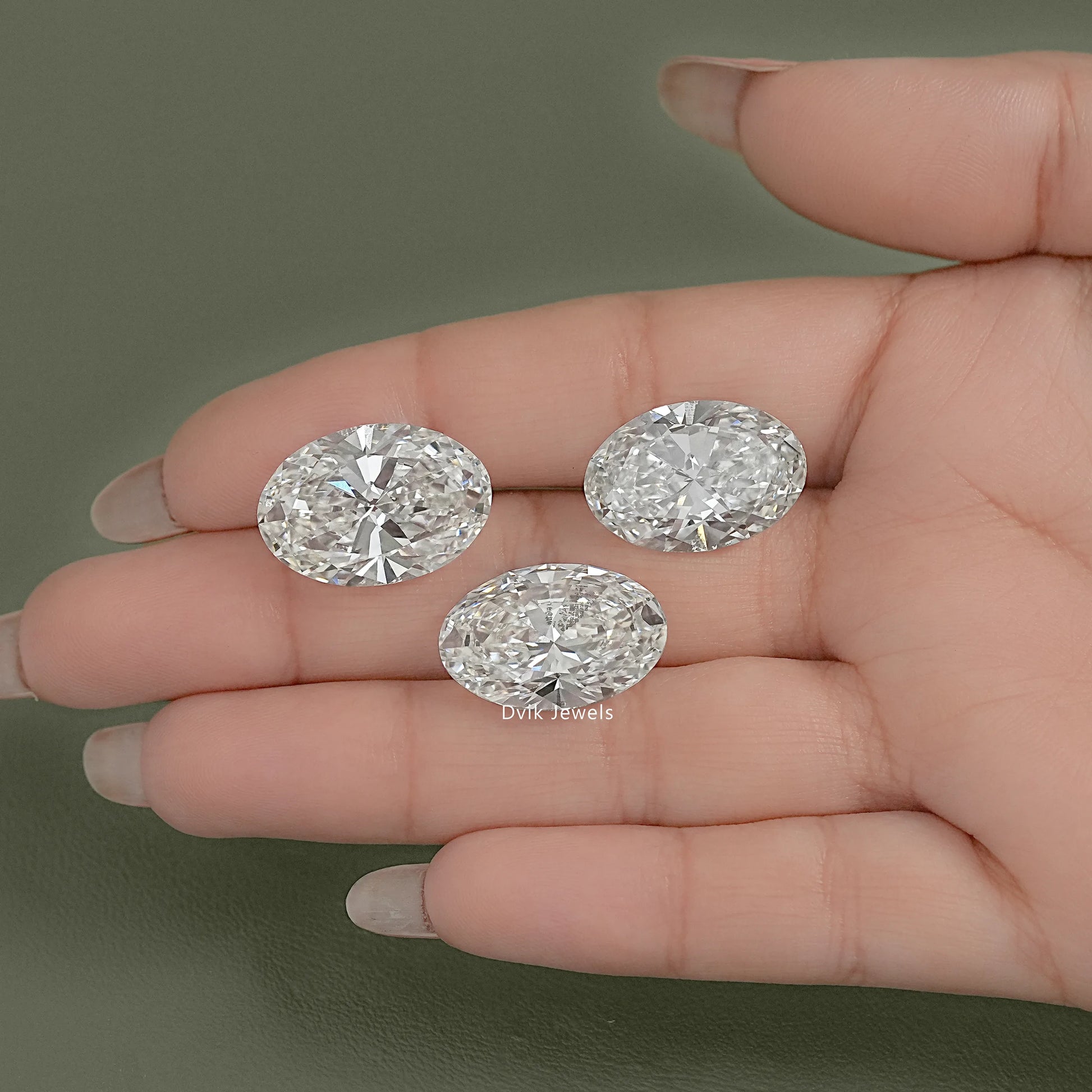 IGI Certified Oval Cut Lab Grown Loose Diamond Loose Diamond