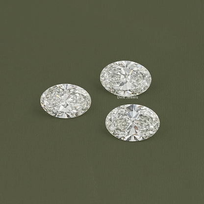 IGI Certified Oval Cut Lab Grown Loose Diamond Loose Diamond