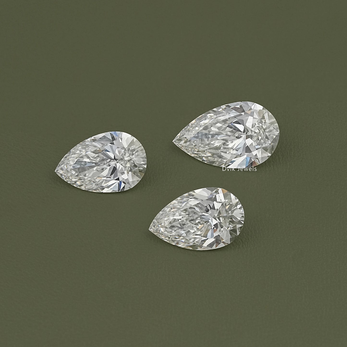 Pear Cut Lab Grown IGI Certified Loose Diamond Loose Diamond