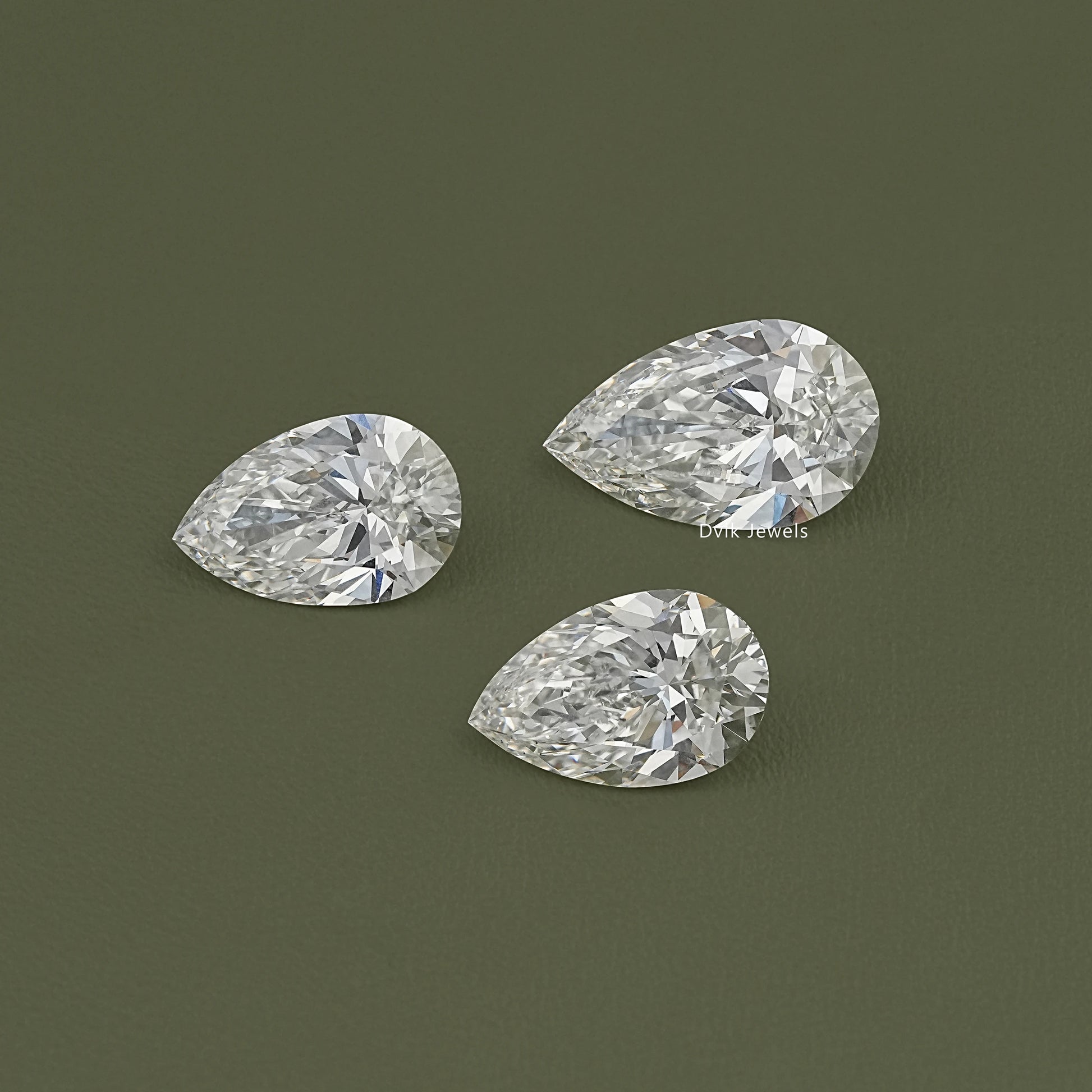Pear Cut Lab Grown IGI Certified Loose Diamond Loose Diamond