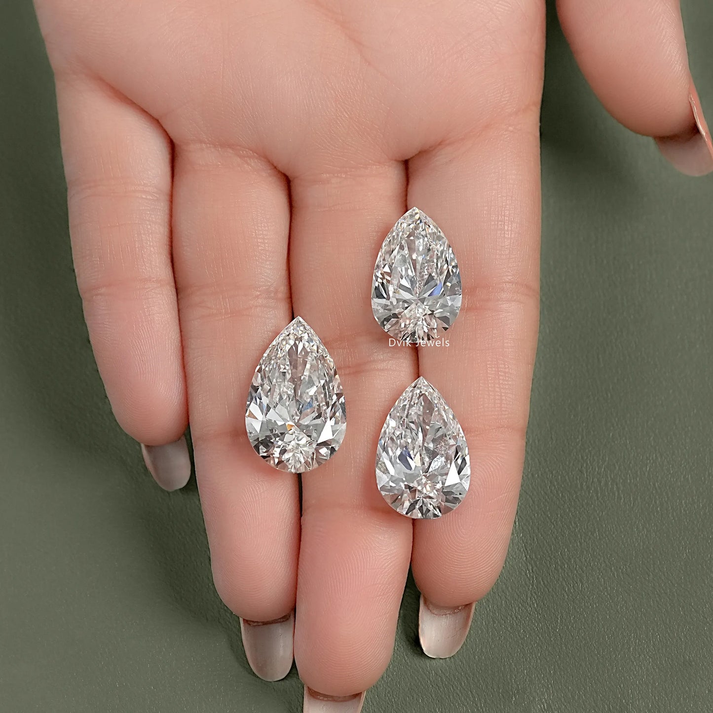 Pear Cut Lab Grown IGI Certified Loose Diamond Loose Diamond