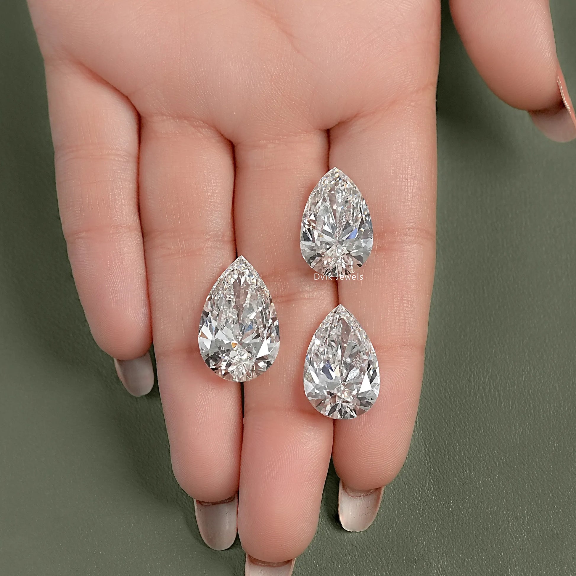 Pear Cut Lab Grown IGI Certified Loose Diamond Loose Diamond