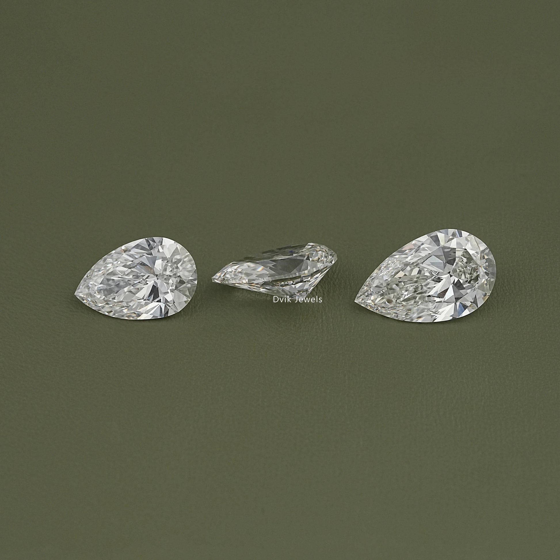 Pear Cut Lab Grown IGI Certified Loose Diamond Loose Diamond