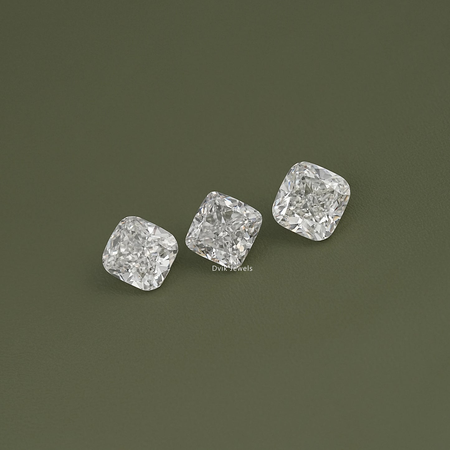 Square Cushion Lab Grown IGI Certified Loose Diamond Loose Diamond