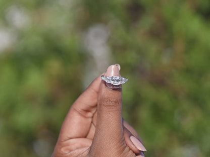 Asscher And Tapered Baguette Cut Five Stone Ring