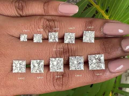 Princess Cut Lab Grown Diamond