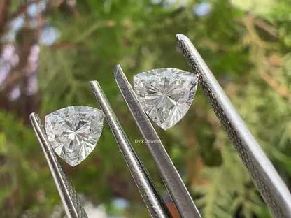 Trillion Shape Lab Diamond Matching Pair